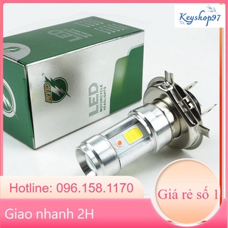 Đèn pha moto rtd 3 chân tháo lắp dễ dàng, led siêu sáng