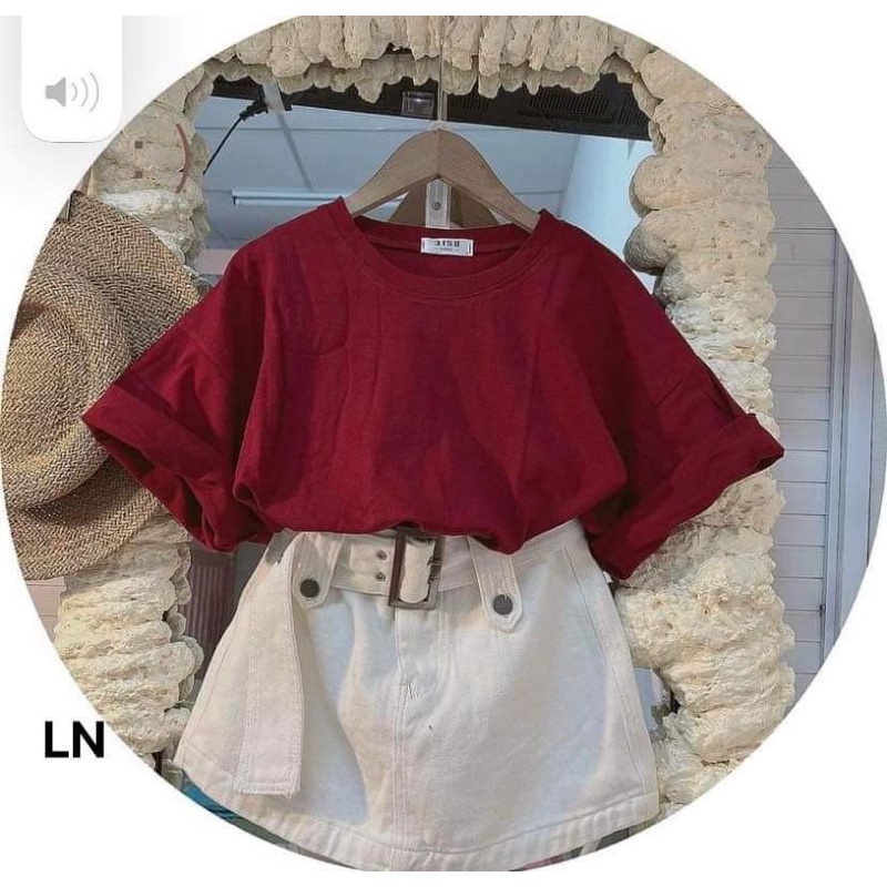 Áo phông trơn cotton khô LN12