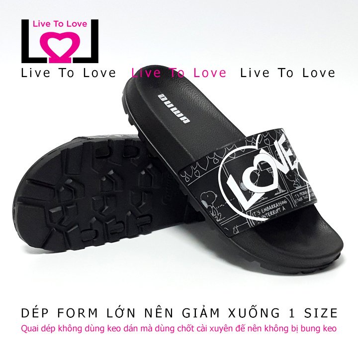 Dép quai ngang nam, nữ siêu nhẹ DUWA - Hàng chính hãng – SN9033