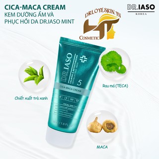 Kem Dưỡng Ẩm Và Phục Hồi Da Dr Iaso Mint CICA MACA CREAM 50ml