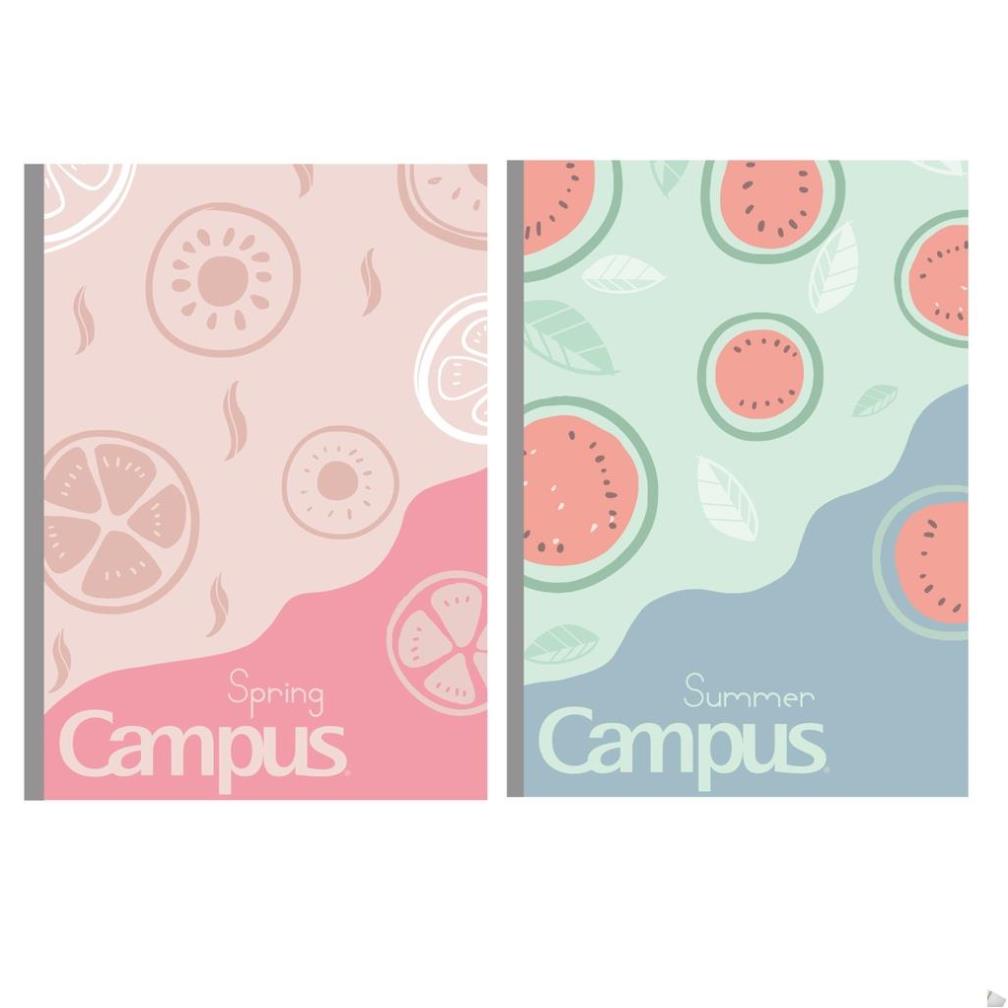 [Lốc 10 cuốn] Vở kẻ ngang Campus 80/120 trang Four Season 2 ...