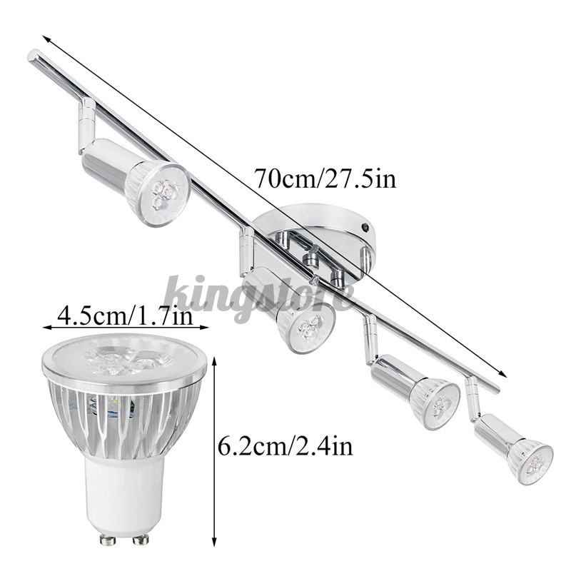 Đèn Led Gắn Trần 4 Bóng Chất Lượng Cao