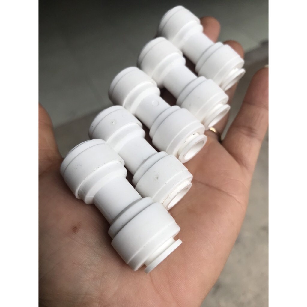 Cút Nối Nhanh Thẳng 2 Đầu Dây phi 6 mm -phi 10mm