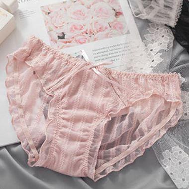 Quần Lót Nữ Cotton Kháng Khuẩn  Phủ Ren Hoa Xuất Đông Âu . Hàng Săn SALE.