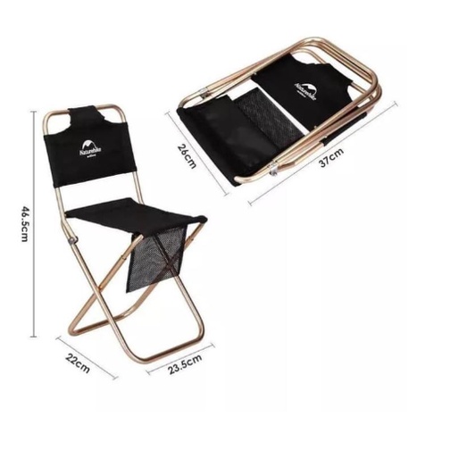 GHẾ TỰA LƯNG SIÊU GỌN NATUREHIKE NH18M001-Z