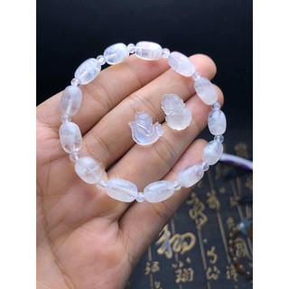 vòng tay lu thống moonstone
