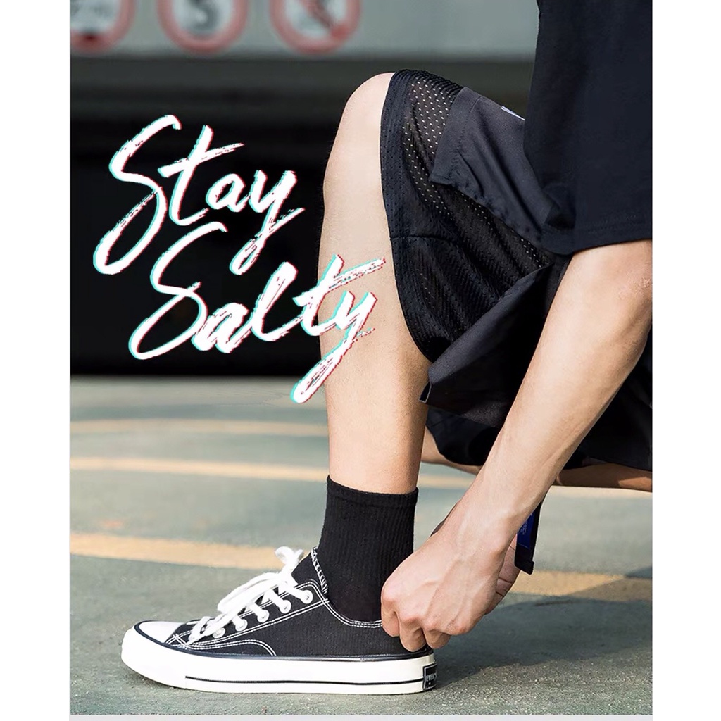 Giày Thể Thao, Giày Sneaker Nam Nữ CV_All Star_1970s Fear Of God Đen/ Trắng Cổ Thấp