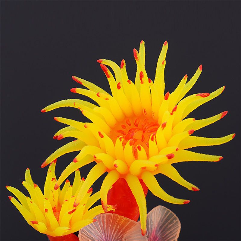 San Hô Silicone Nhân Tạo Trang Trí Bể Cá