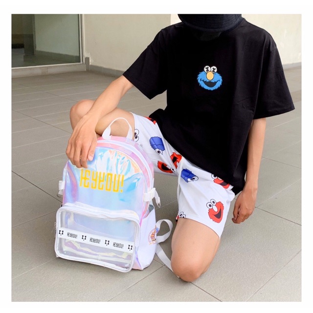 pass hologram backpack limited 50 pack của hey you studio