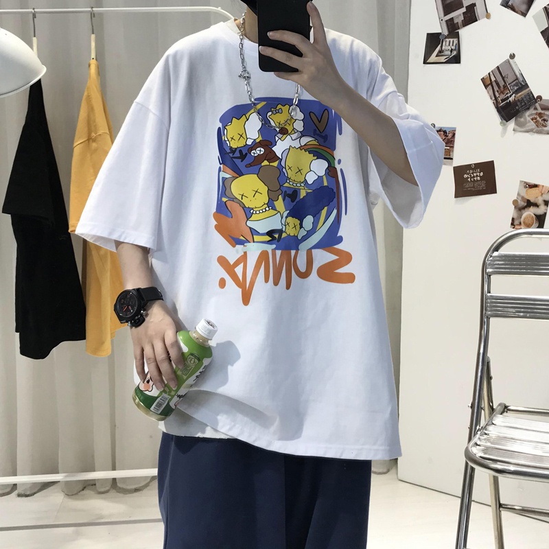 Áo Thun Tay Ngắn Thời Trang Cho Nam Size M-5XL