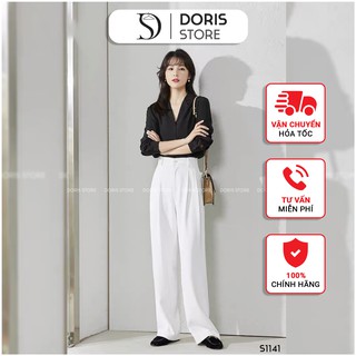 Quần mango trắng dáng thanh lịch DORIS S1141