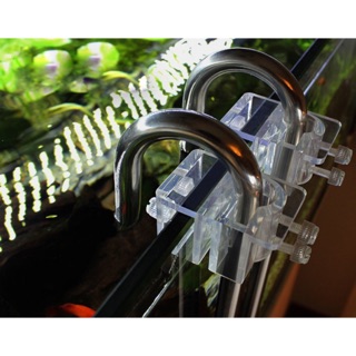 Kẹp giữ ống IN OUT MICA trong suốt - kẹp in out - phụ kiện thủy sinh