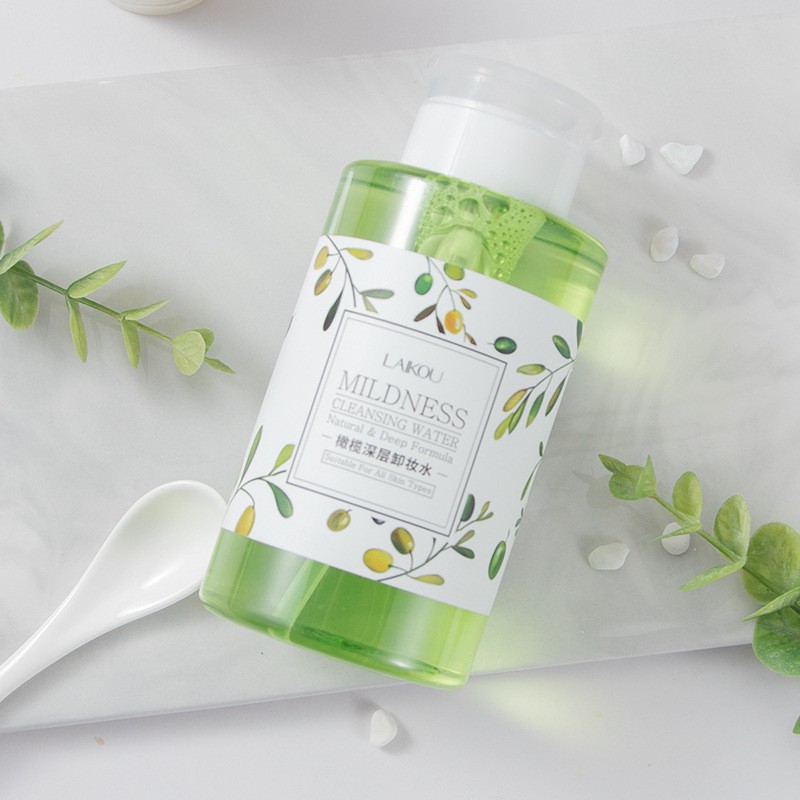 Nước tẩy trang Laikou 320ml- sản phẩm làm sạch da mặt cao cấp không cồn, sạch sâu, dịu nhẹ, thích hợp với mọi loại da | BigBuy360 - bigbuy360.vn