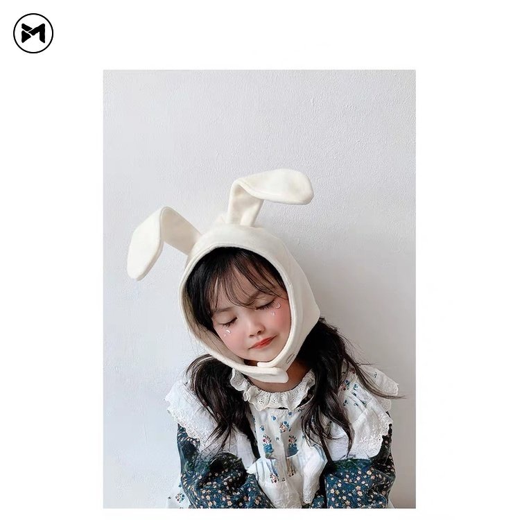 Mũ Tai Thỏ Siêu Dễ Thương Giữ Ấm Cho Bé 1-5 Tuổi