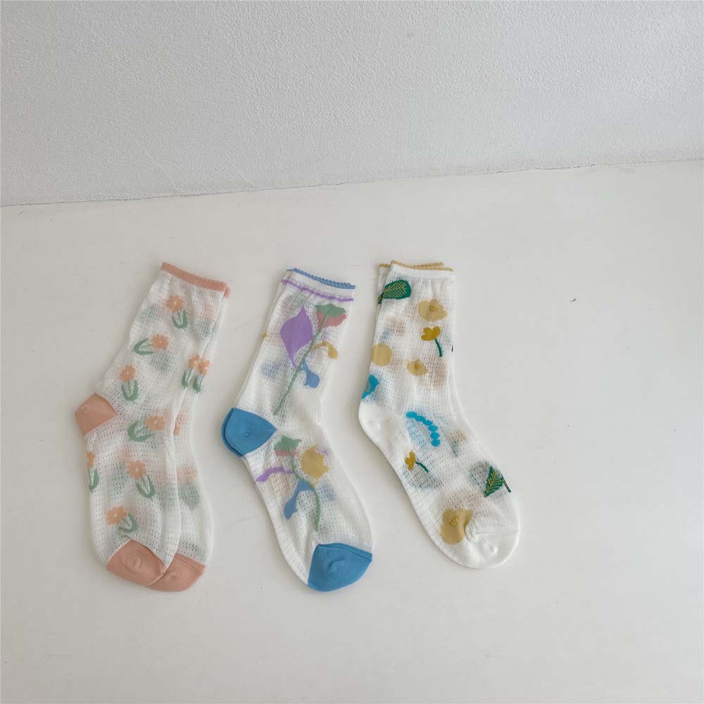 Vớ Cotton Phối Ren Xinh Xắn Dành Cho Nữ | BigBuy360 - bigbuy360.vn