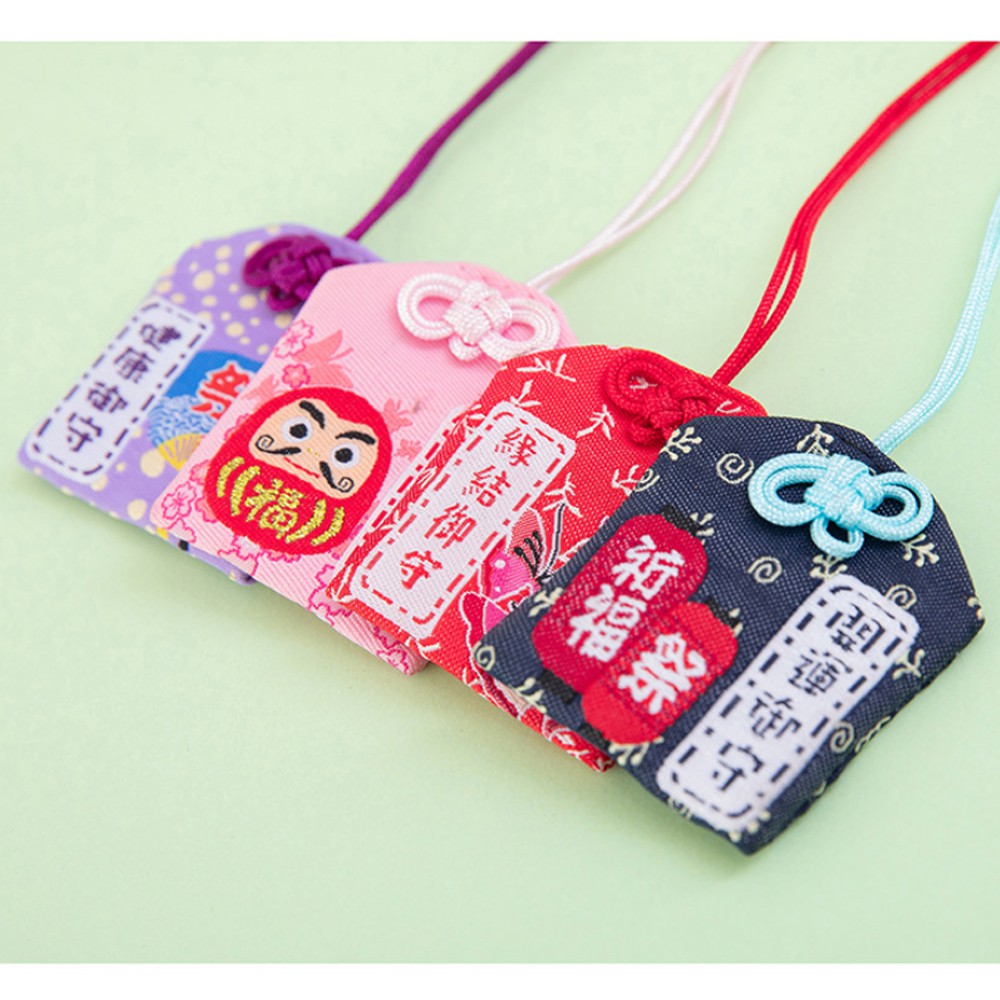 Túi Phước May Mắn Omamori Nhiều Hình Nhiều Ý Nghĩa Khác Nhau, Kèm Quà Tặng Nemo Handmade - OM10M