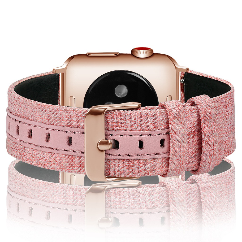 Dây đeo nylon bện thích hợp cho Apple Watch Series 6 / Se / 5 / 4 / 3 / 2 / 1 Iwatch 38mm 40mm 42mm 44mm