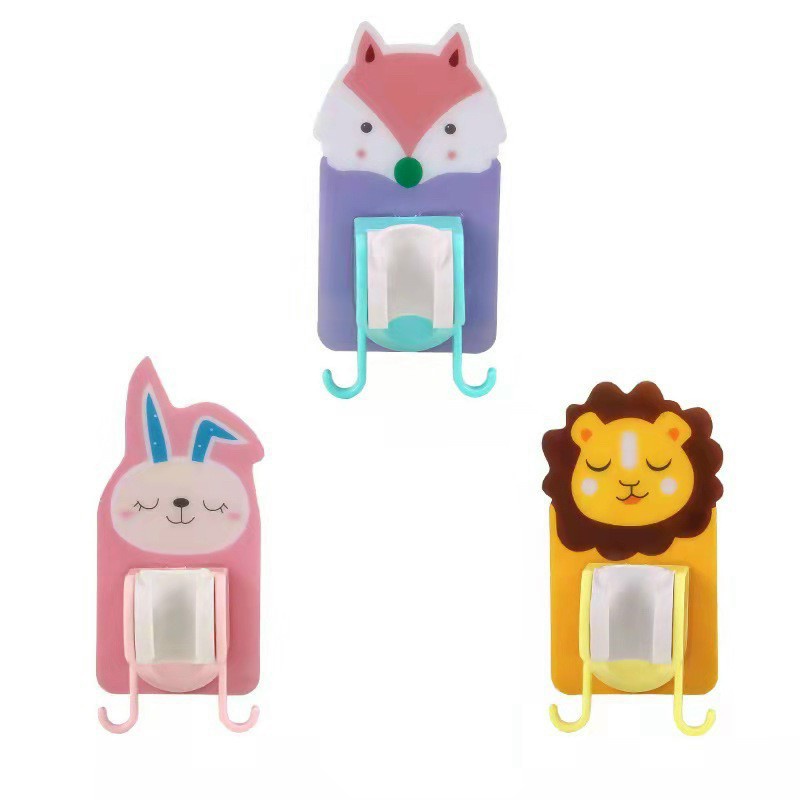 (được chọn màu) móc dán treo VÒI HOA SEN , VÒI XỊT VỆ SINH và bông tắm C7