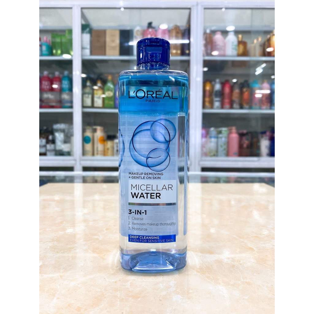 Nước Tẩy Trang L'Oreal Làm Sạch Sâu Micellar Water 3 In 1 Chính Hãng Công Ty