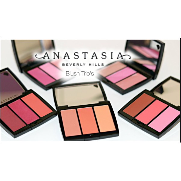 Má hồng Anastasia Beverly Hills Blush Trios màu peachy love