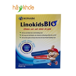 Thực phẩm bổ sung vitamin và khoáng chất Linokids Bio