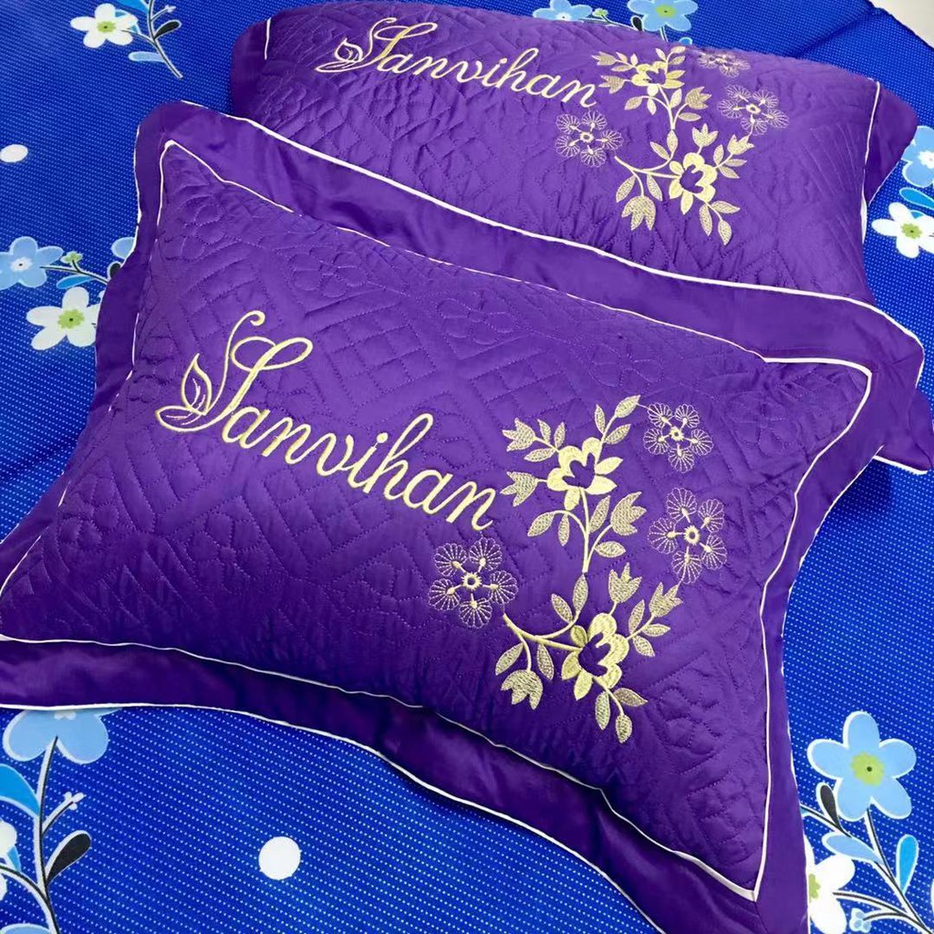Vỏ gối đầu vải Sateen cao cấp
