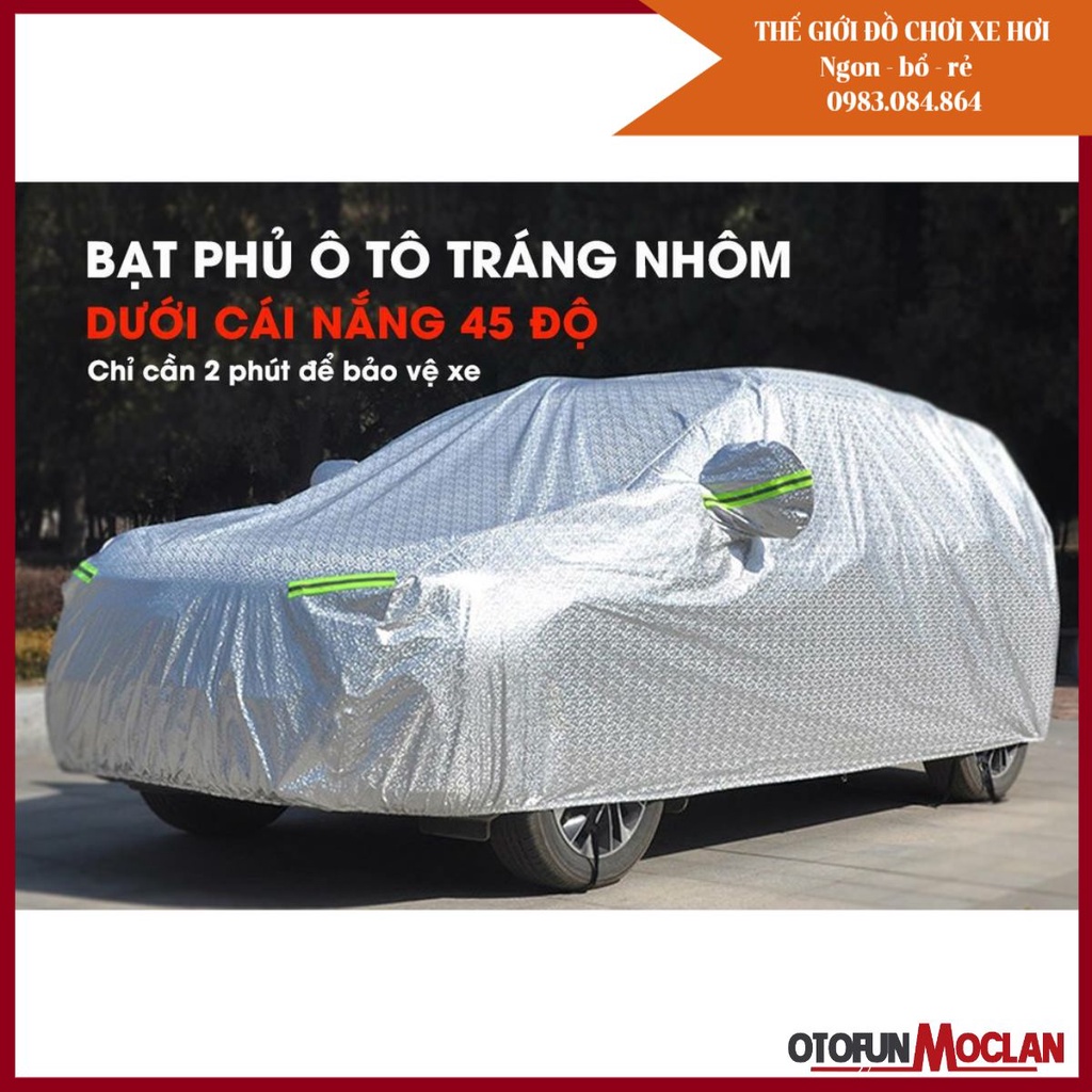 Bạt trùm xe ô tô BẠT CHE OTO KIA MORNING SLX, SPARK, MATIZ SE