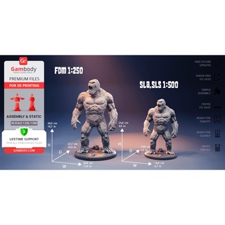 File in  3D King Kong