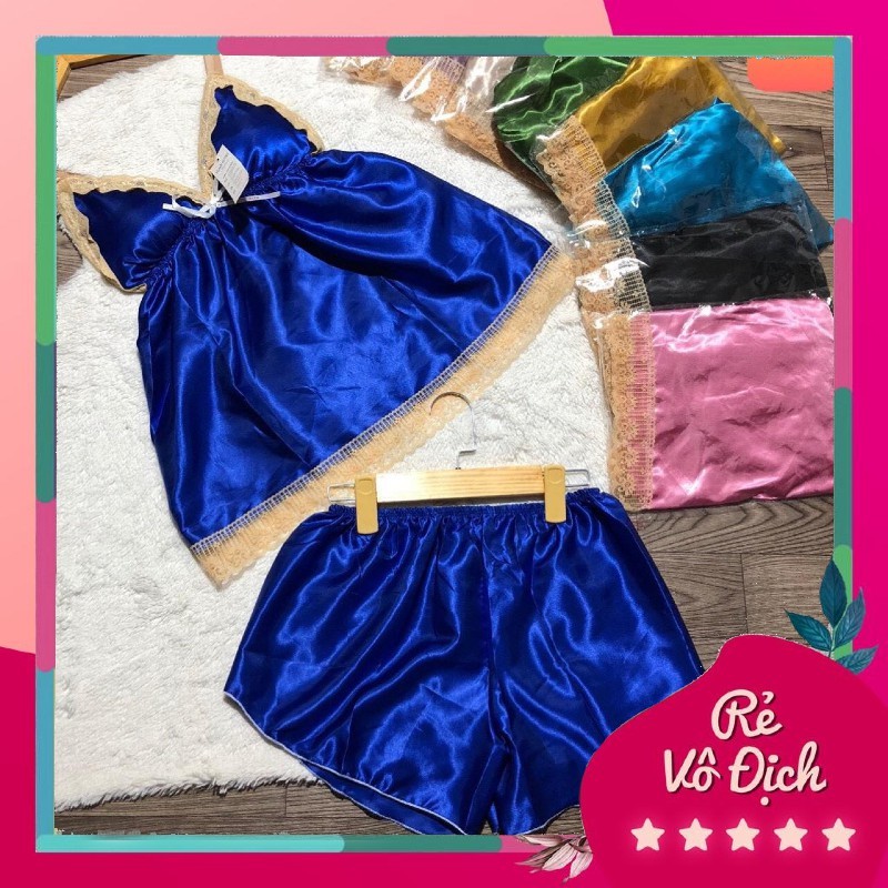 Đồ ngủ sexy nữ phi lụa, free size 40-55kg(ảnh thật tự chụp)