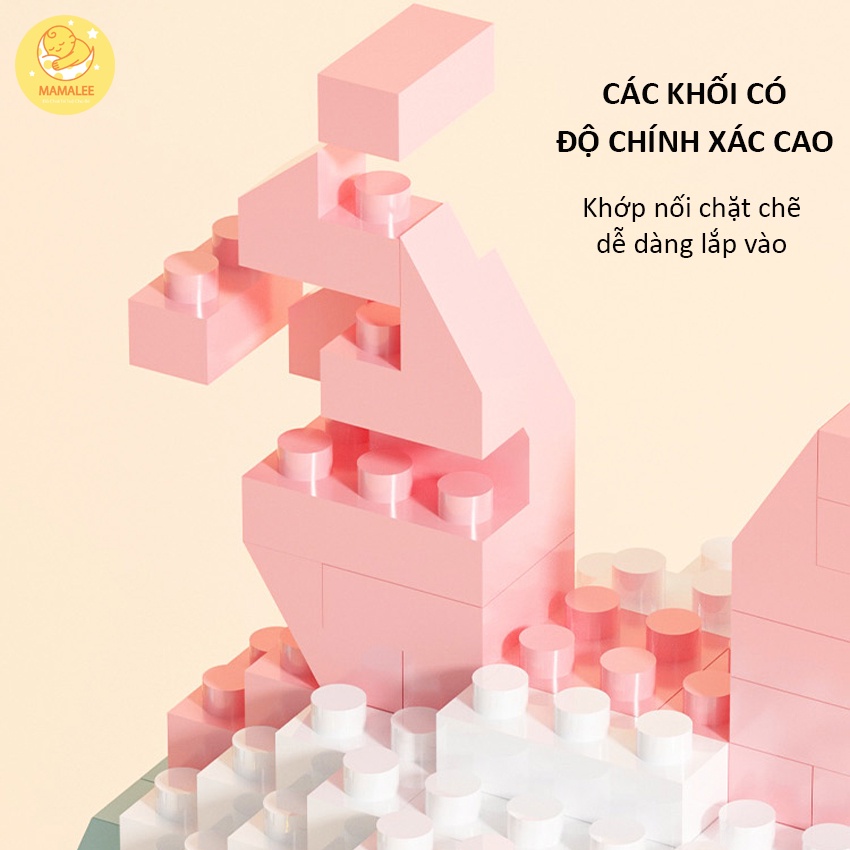 Lego 3D Phi Hành Gia Có Đèn Led Phát Sáng Dễ Thương (Phiên Bản Đặc Biệt) Có Hộp - Đồ Chơi Lắp Ráp Mô Hình Vũ Trụ