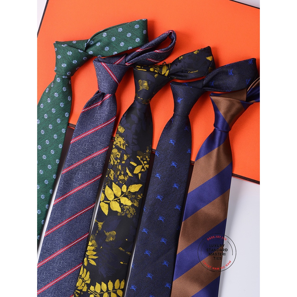 Cà Vạt Nam Bản Trung Masteri Bản Tiêu Chuẩn 7cm dòng Cao Cấp có Hộp Túi Giấy đồng bộ Hàng Mới Về cho mùa Thu Đông 2021