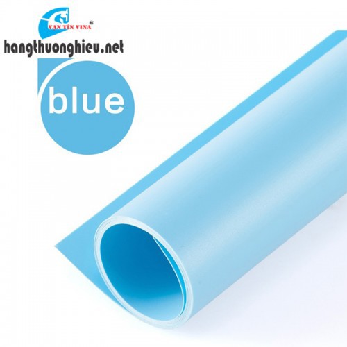 Phông nền chụp hình pvc màu xanh da trời