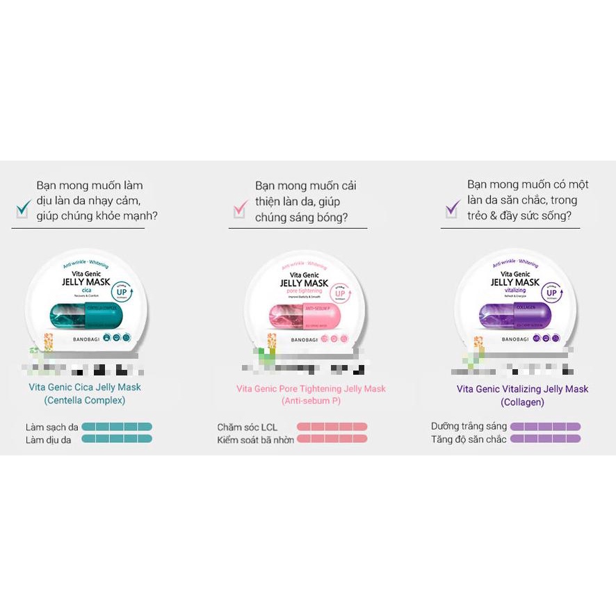 Mặt Nạ Dưỡng Da Banobagi Vita Hàn Quốc
