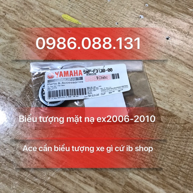 Tem biểu tượng mặt nạ Ex4s 2006-2010 zin chính hãng