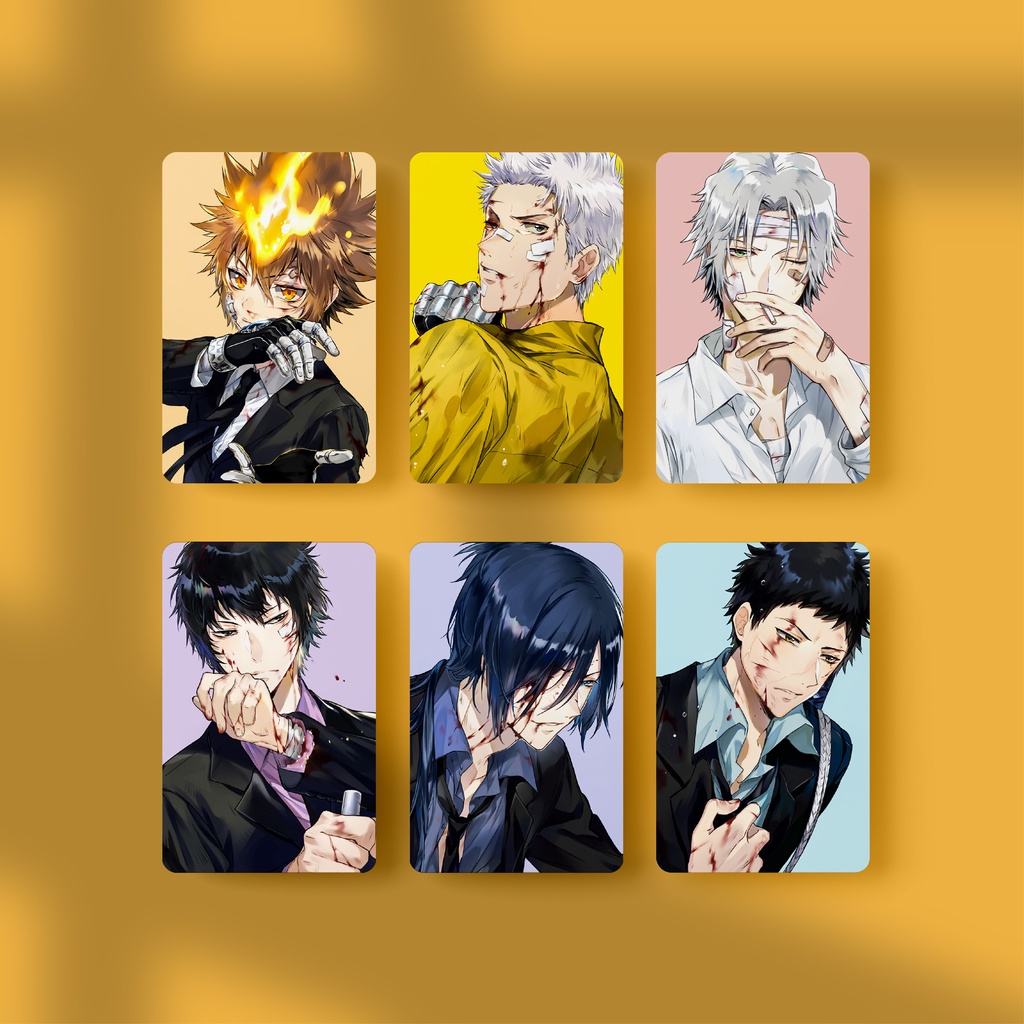 Thẻ Card Bo Góc Anime Reborn!  - Giấy Bìa Cứng - Có Màng Cán