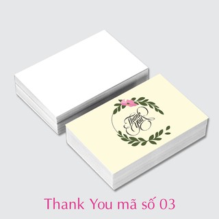 Thẻ Thank You MS03 (100 tấm)