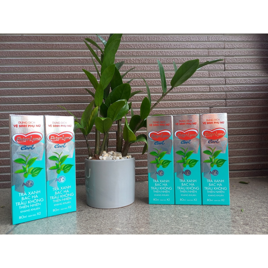 COMBO5-Dung dịch vệ sinh trầu không bạc hà trà xanh NYNA. DDVS chiết xuất lá trầu không, dung dịch vệ sinh phụ nữ