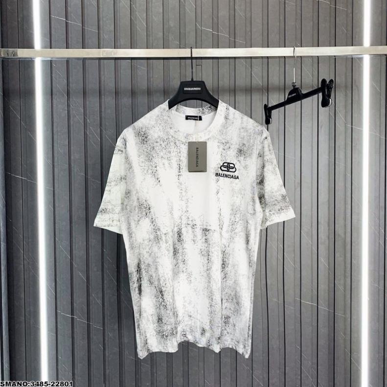 Áo Thun Nam Balen Loang Siêu Chất - Áo Phông Nam In Logo Balen Ngực Cực Xịn