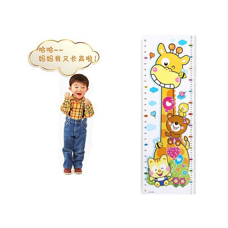 Decal Dán Tường Đo Chiều Cao Cho Bé | BigBuy360 - bigbuy360.vn