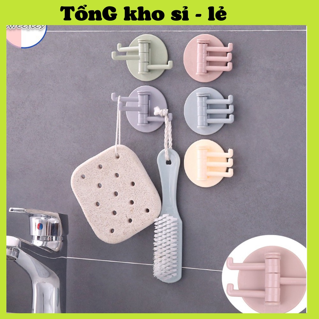 Móc Treo Tường Thông Minh Dạng Xoay Đa Năng 88117 TỔNG KHO SỈ VP88