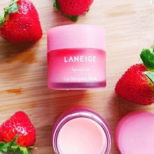 Mặt nạ ngủ cho môi Laneige Full size cỡ lớn 20g Lip Sleeping Mask, Mặt nạ ngủ môi Laneige Berry KOREA - licyhouse