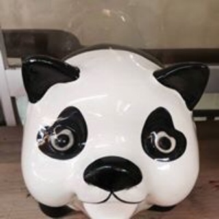 Lợn sứ tiết kiệm kiểu dáng gấu trúc