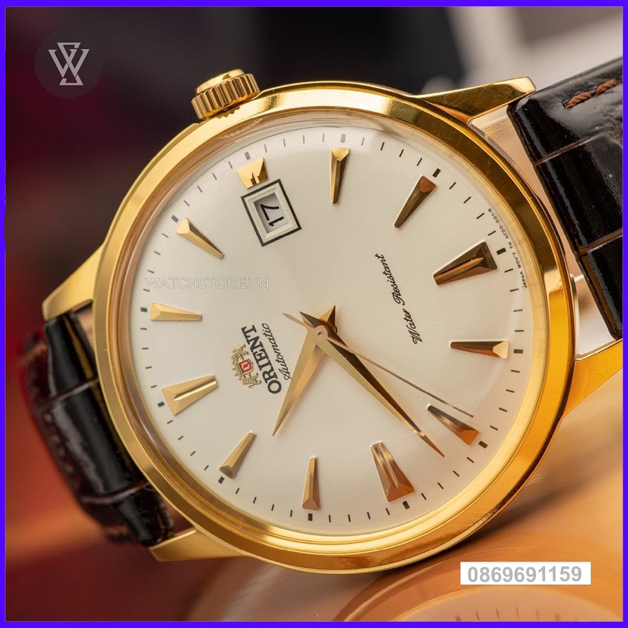 Đồng hồ nam Orient Dây da Star AV 05E lmited chính hãng Kính Sapphire free ship toàn quốc
