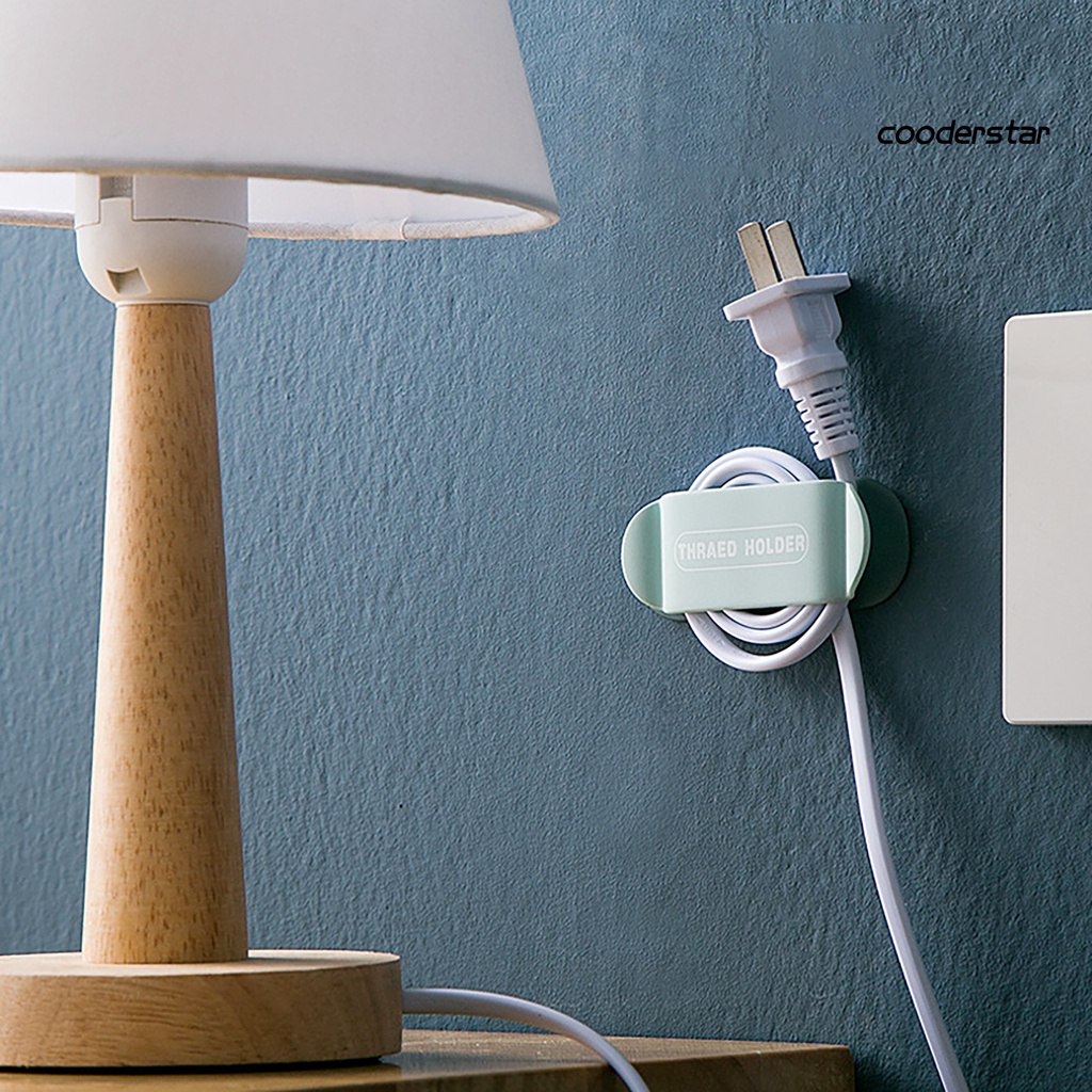 Kẹp giữ cáp gắn tường không cần khoan tiện dụng cho văn phòng/gia đình