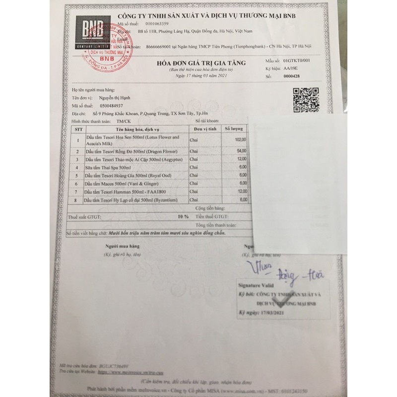 Nước hoa xịt toàn thân Tesori D’oriente 200ml