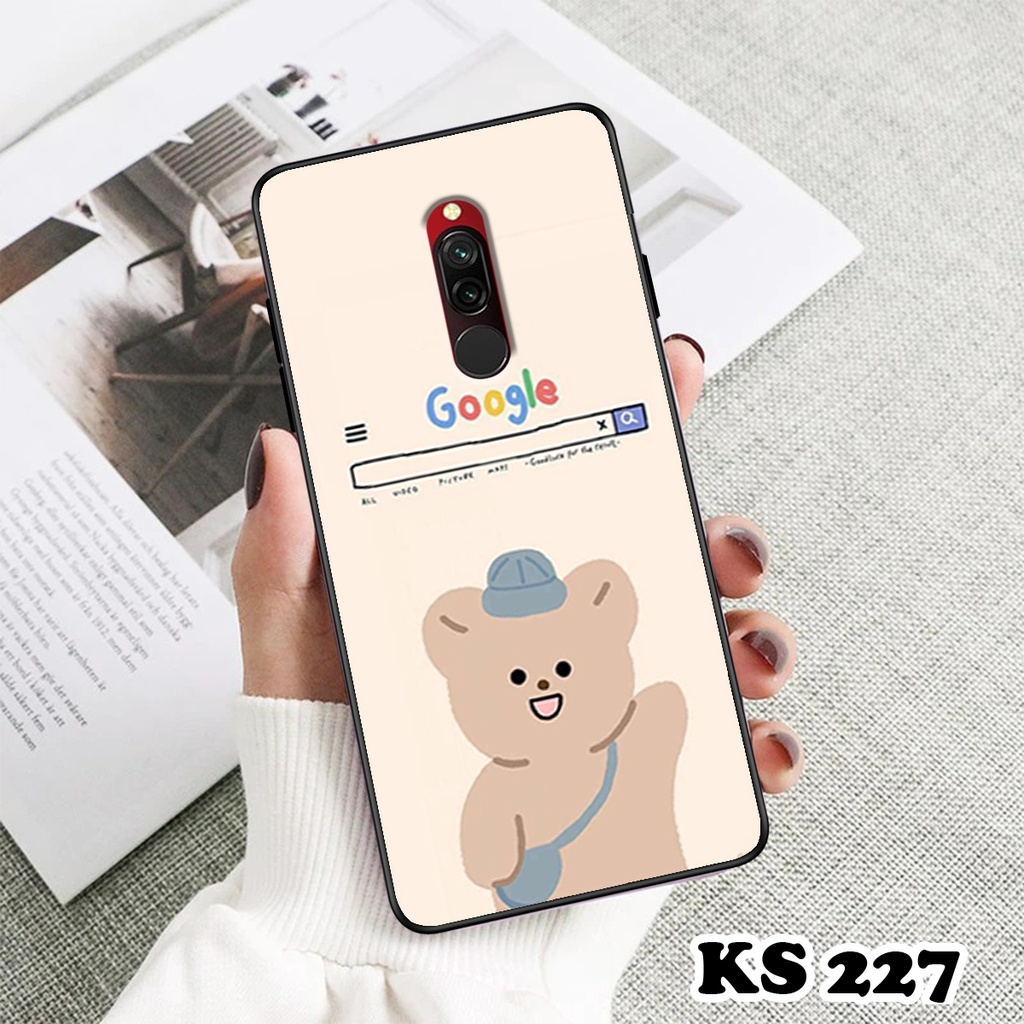 Ốp lưng Xiaomi Redmi 7 - Redmi 7A - Redmi 8 - Redmi 8A - Ốp in hình gấu bear ngộ nghĩnh