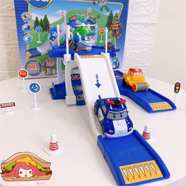 Đồ Chơi Robocar Poli Cầu Trượt