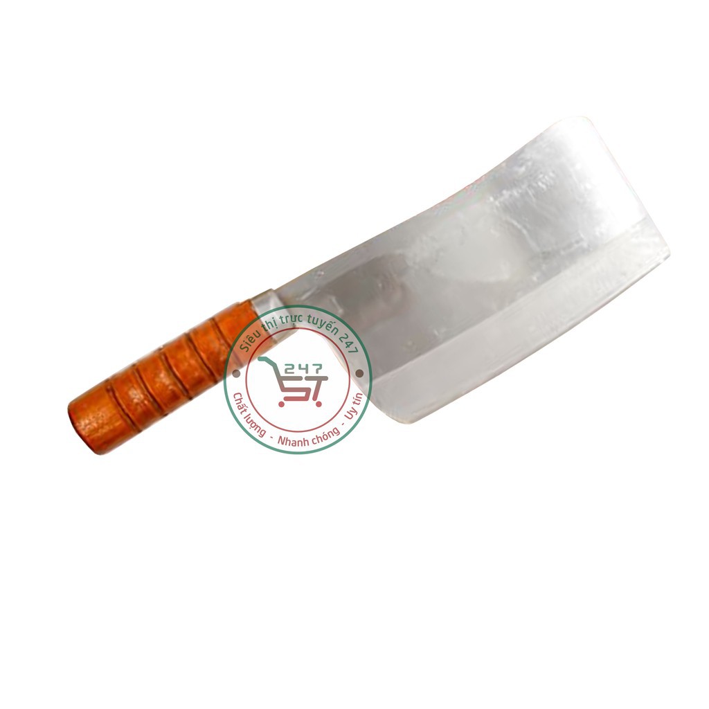 Dao chặt với lưỡi thép lớn không gỉ