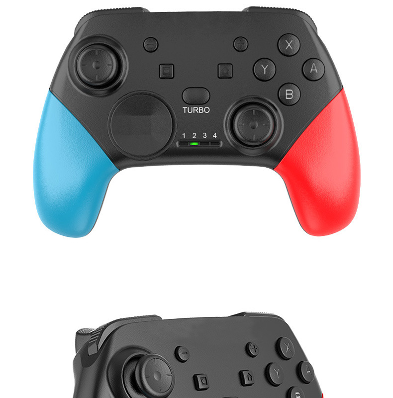 Private mode switch pro handle wireless Bluetooth gamepad ns charging belt body vibration burst computer pc