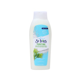 Sữa tắm ST.IVES Purifying muối biển và tảo bẹ 709ml